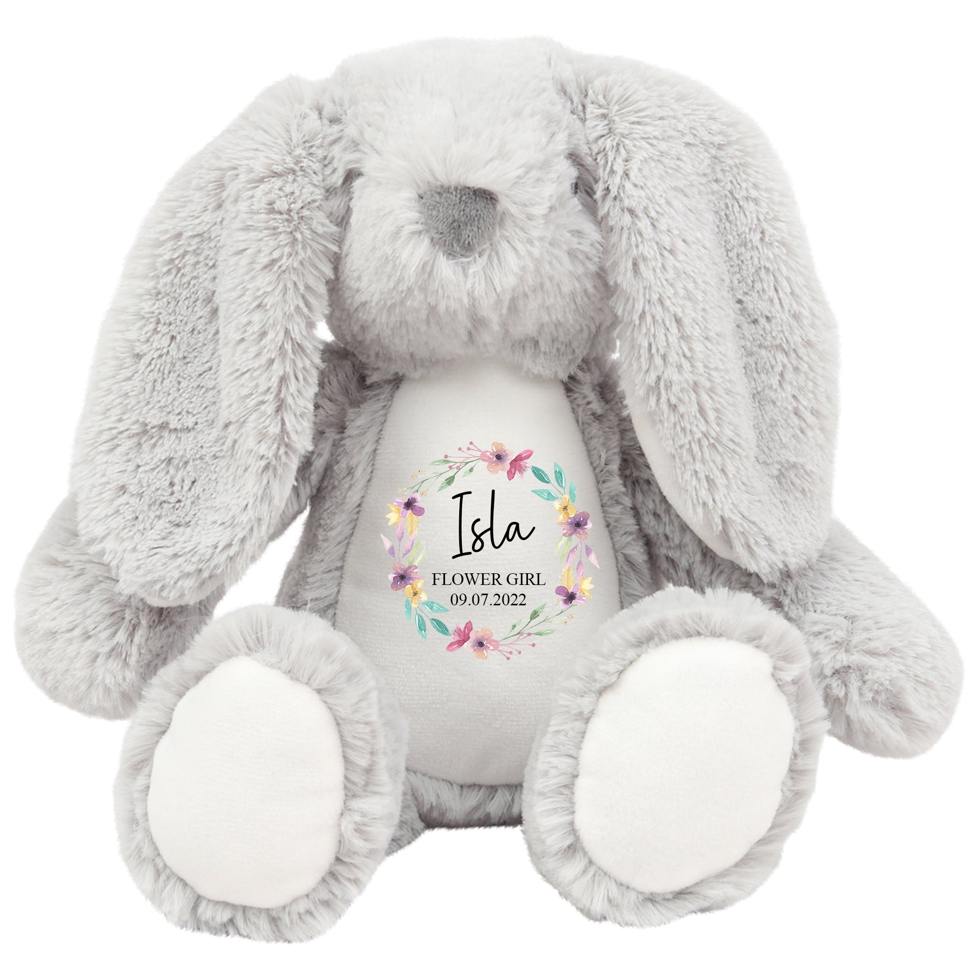 personalised bunny soft toy