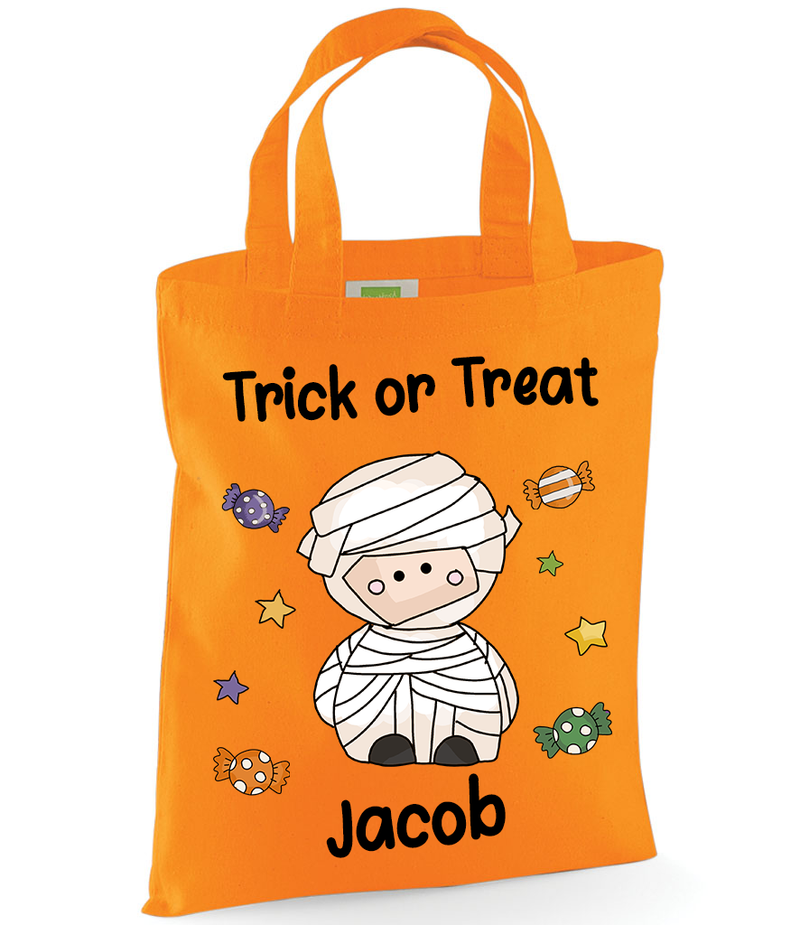 Mummy Trick or Treat Tote Bag