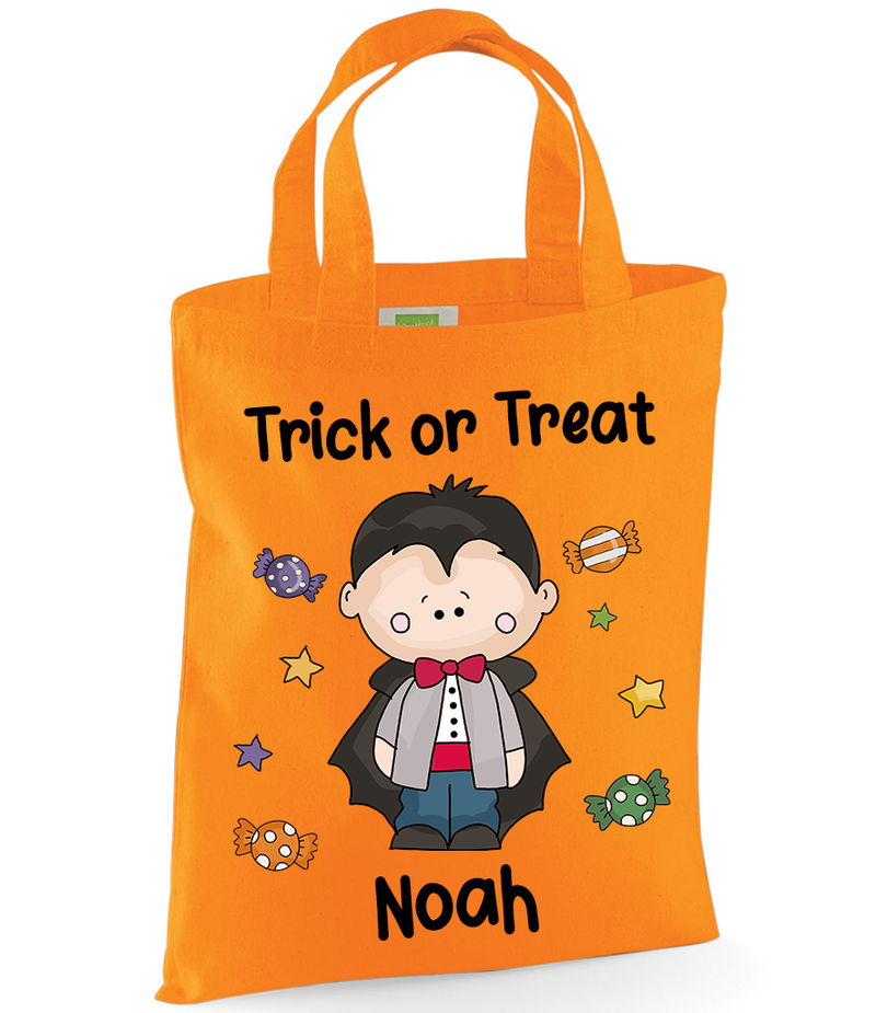 Vampire Trick or Treat Tote Bag