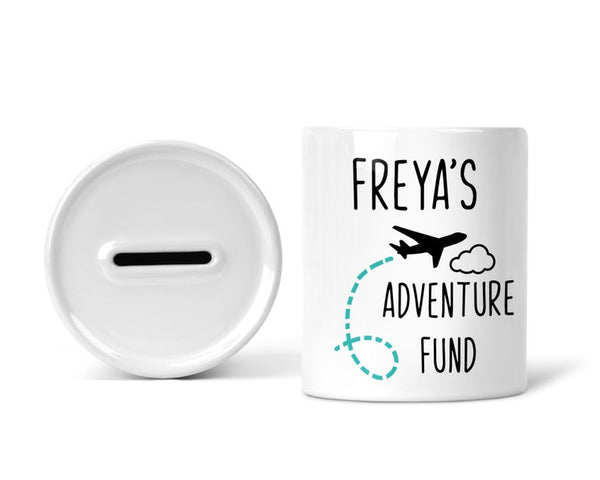 Personalised Holiday Fund Money Box