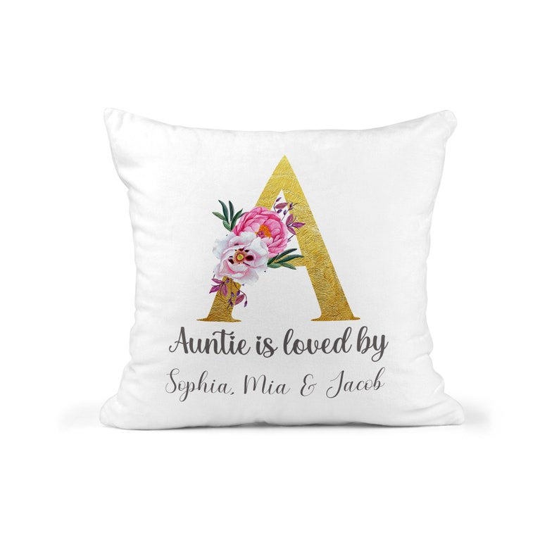 Personalised Auntie Cushion