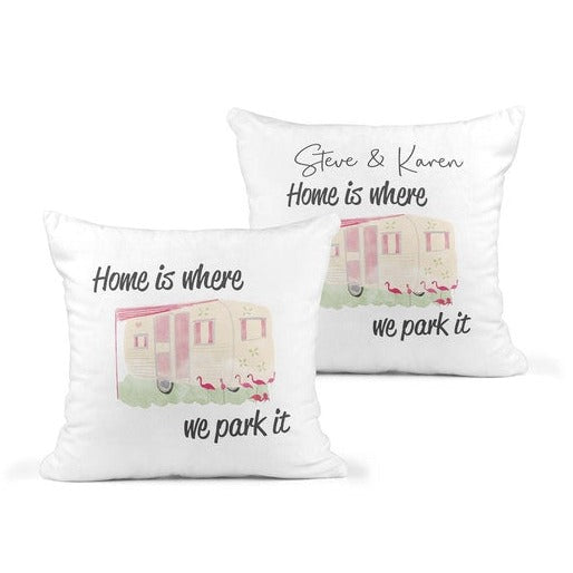 Personalised Caravan Cushion