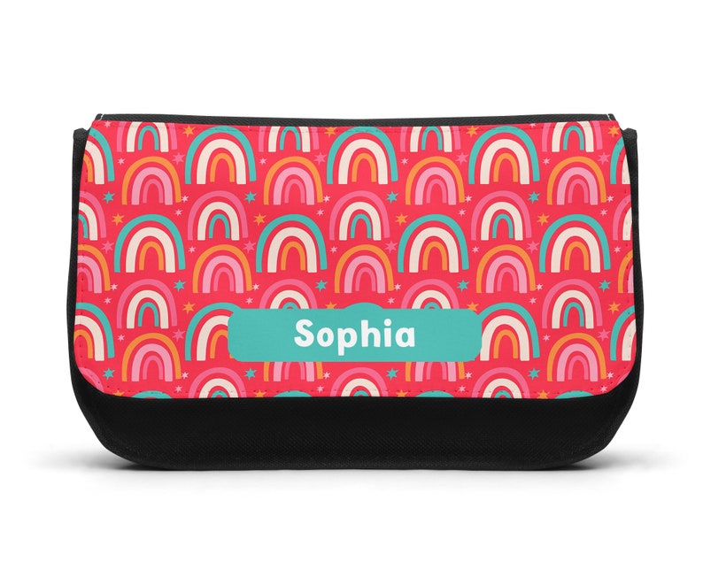 Personalised Rainbow Pencil Case