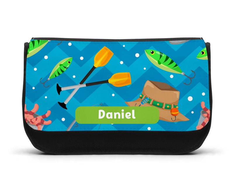 Personalised Fishing Pencil Case