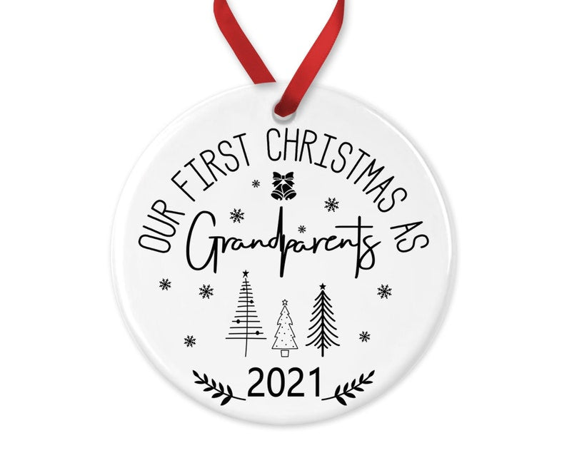 First Christmas as Grandparents Ornament