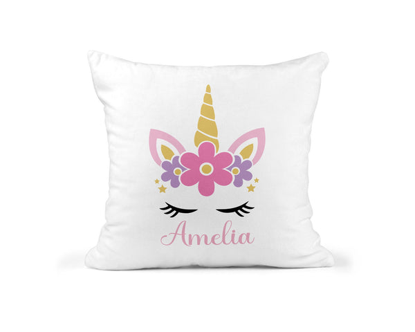 Personalised Unicorn Cushion, Unicorn Gift