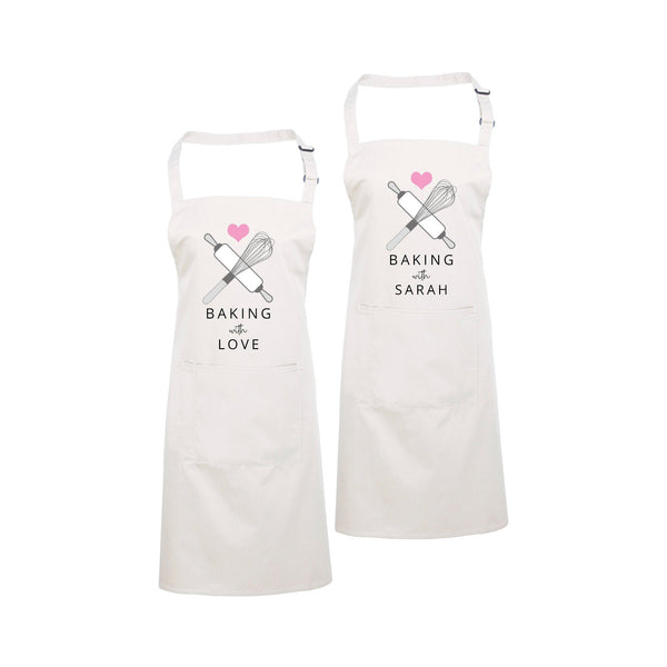 Personalised Baking With Adult / Kids Apron