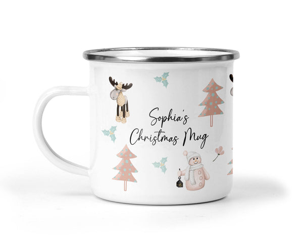 Personalised Christmas Mug, Kids Christmas Mug